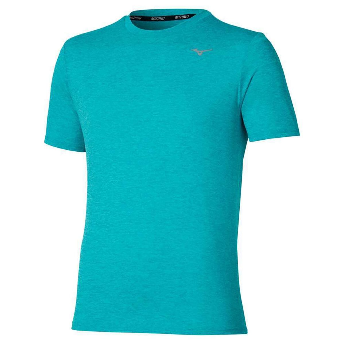 Camiseta de Corrida Mizuno Core Impulse Masculina Azul