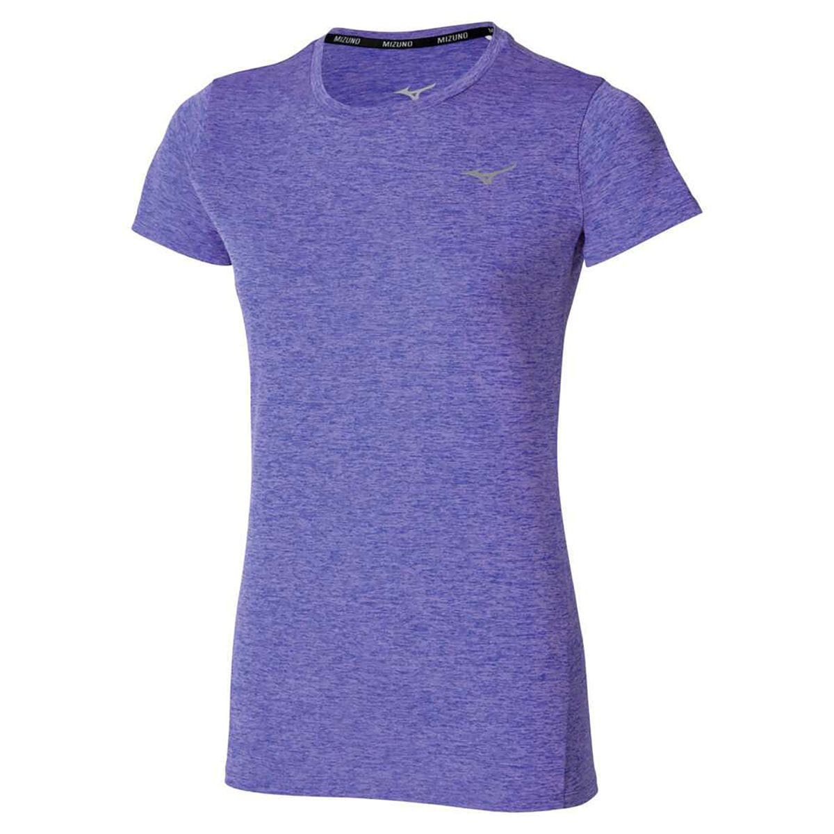 Camiseta de Corrida Mizuno Core Impulse Feminina Roxo
