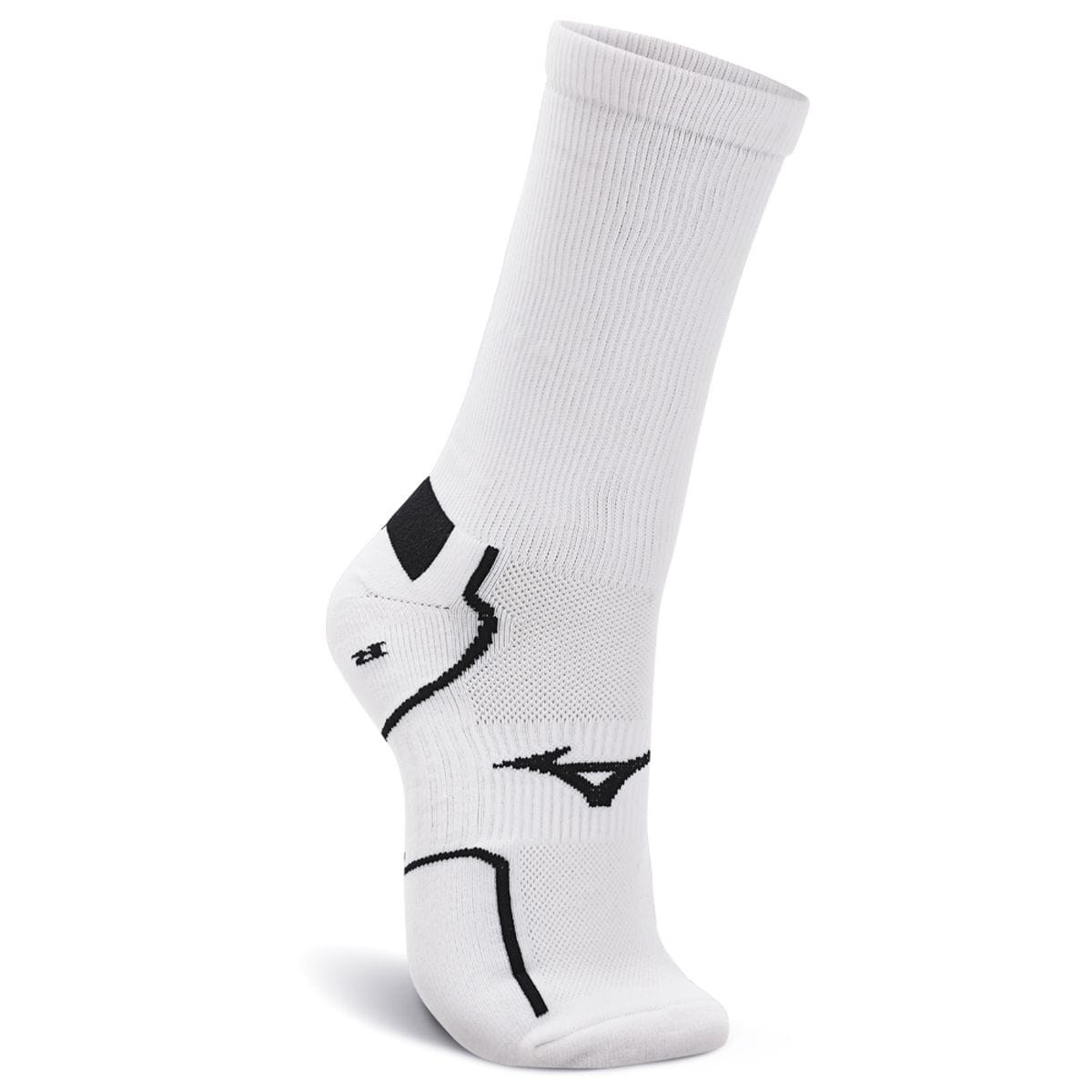 Meia Mizuno Performance Cano Alto Tam. Branco