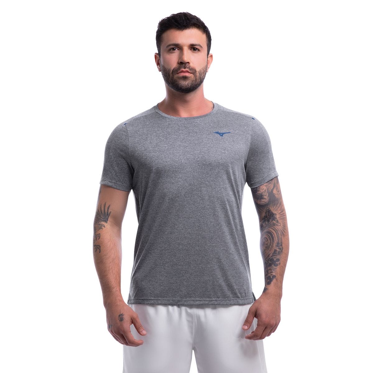 Camiseta de Treino Mizuno Prime New Masculina Azul