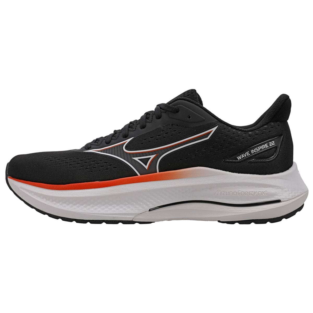Tênis de Corrida Mizuno Wave Inspire 22 Masculino Preto
