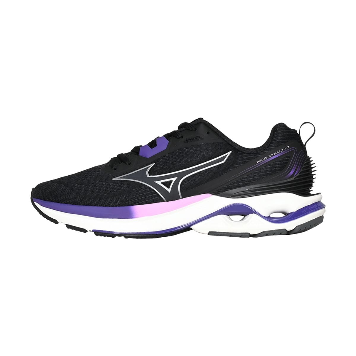Tênis de Corrida Feminino Mizuno Wave Dynasty 7 Preto