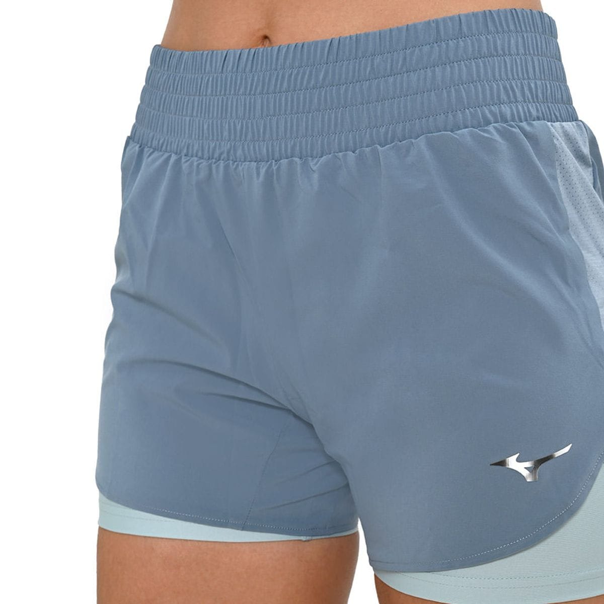 Shorts de Corrida Mizuno 2in1 4.5 Feminino