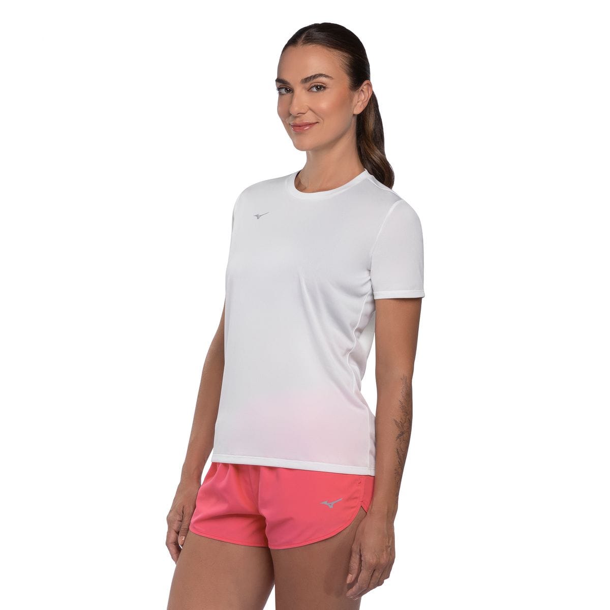 Camiseta de Treino Mizuno Energy 2.0 Feminina Branco