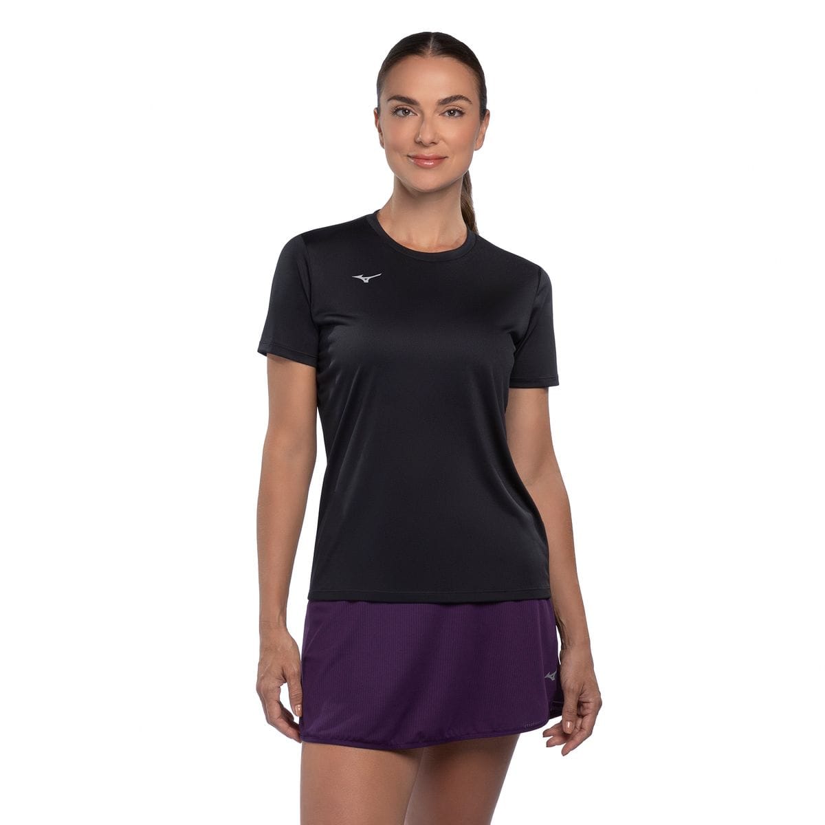 Camiseta de Treino Mizuno Energy 2.0 Feminina Preto