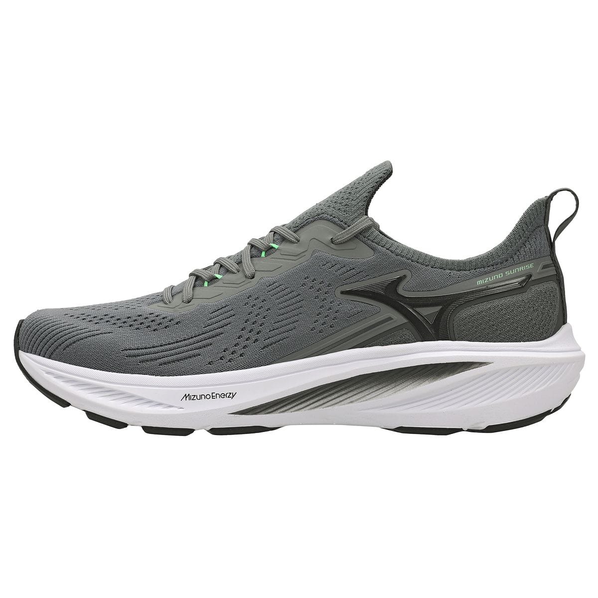 Tênis de Corrida Mizuno Sunrise Masculino Cinza
