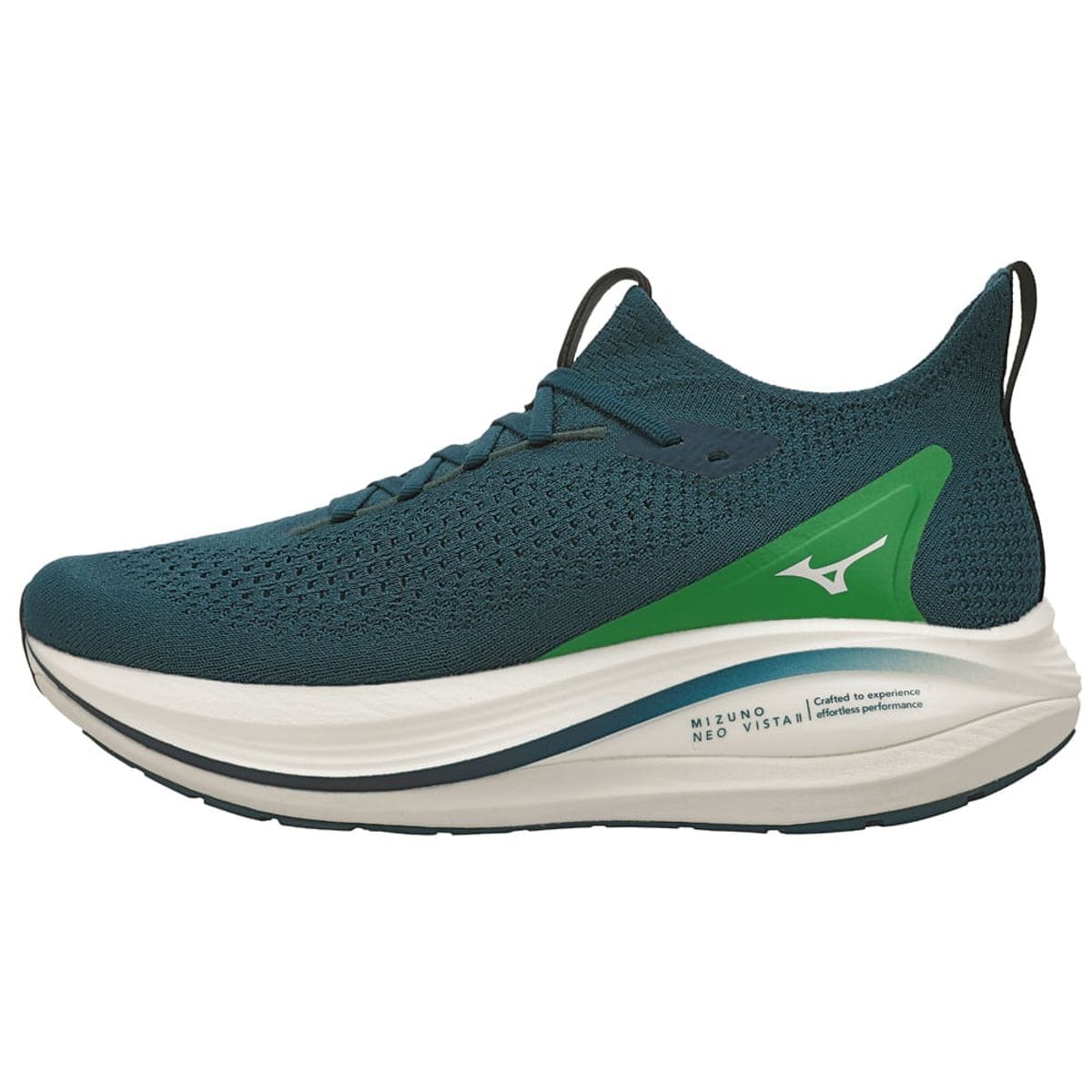 Vista principal Tênis de Corrida Mizuno Neo Vista 2 Masculino Verde Mizuno