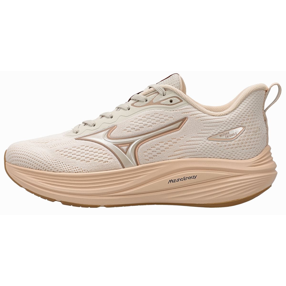 Tênis de Corrida Mizuno Enigma 3 Feminino Bege