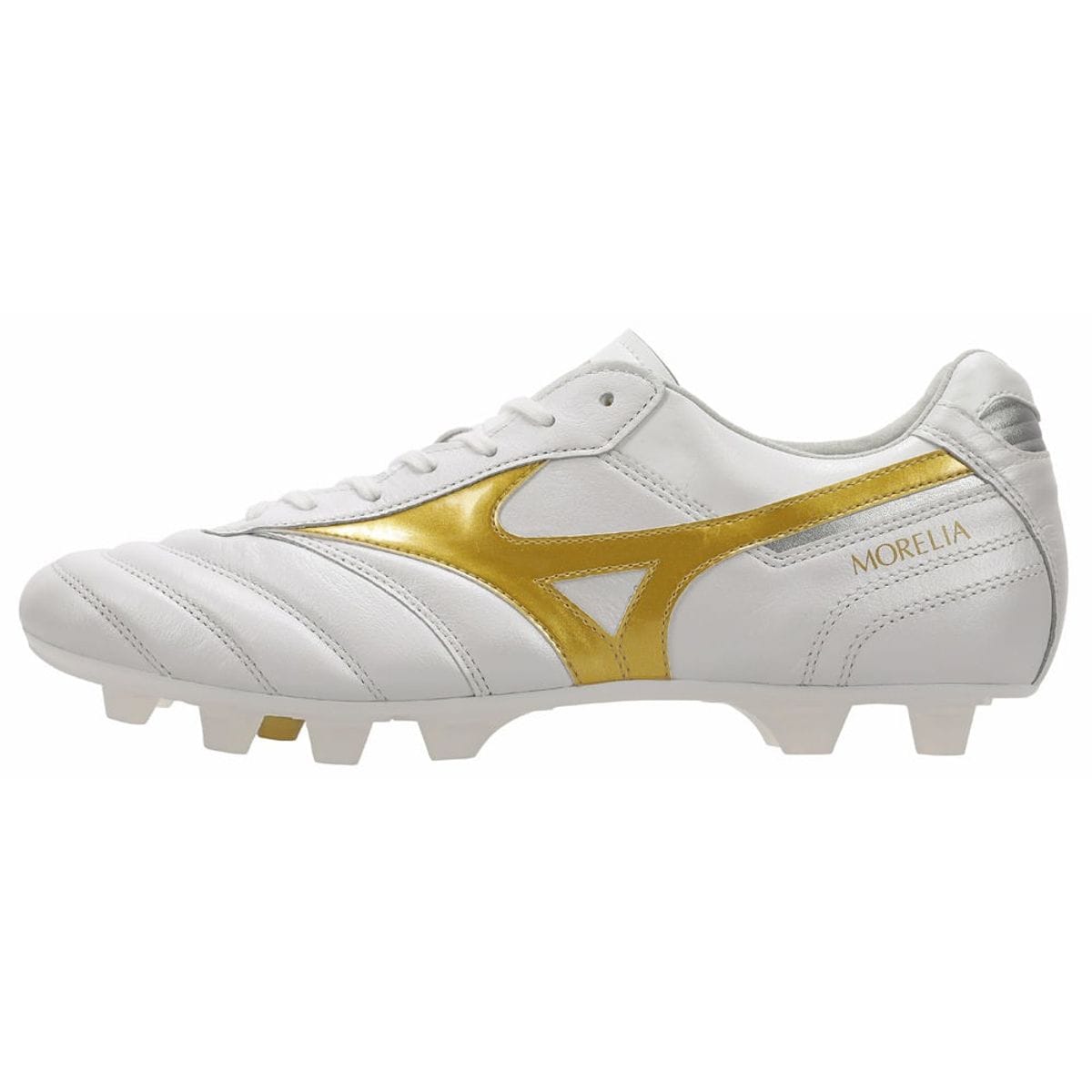 Chuteira de Campo Mizuno Morelia II Japan MD Masculina Branco