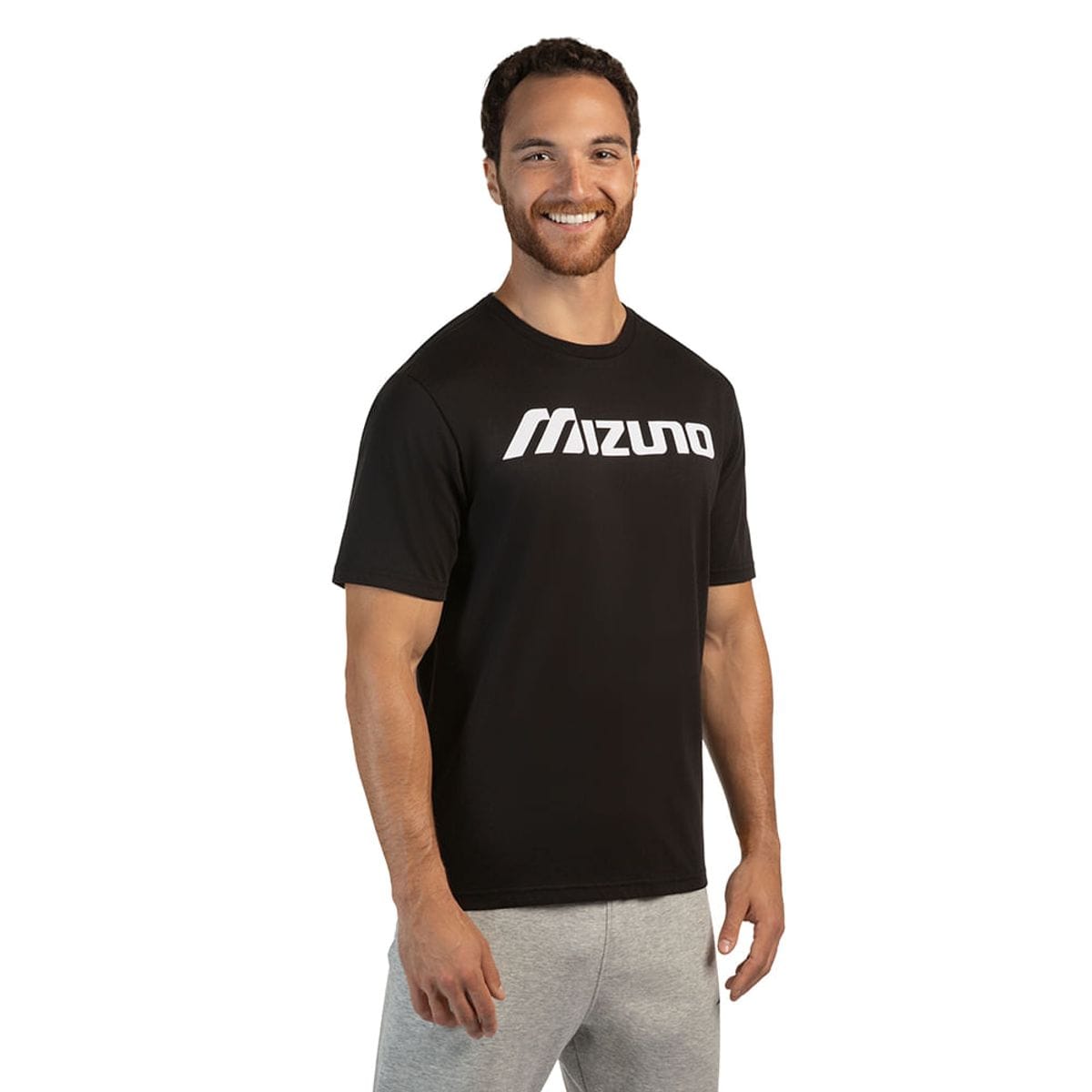 Camiseta Masculina Mizuno Big Logo Preto