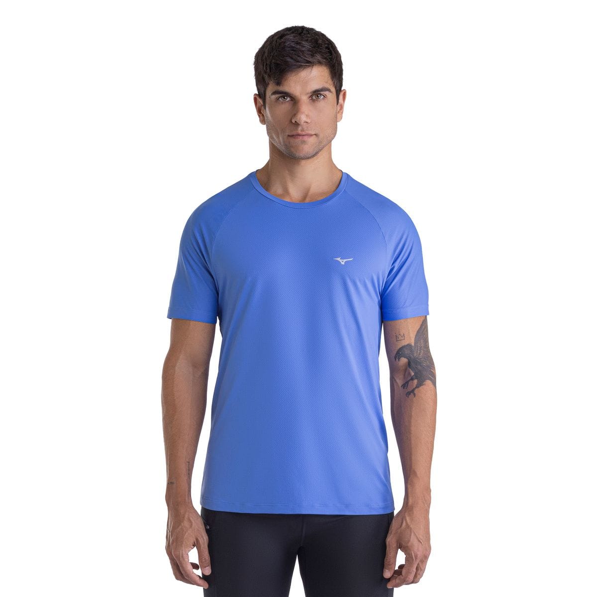 Camiseta de Corrida Mizuno Pro UV Azul