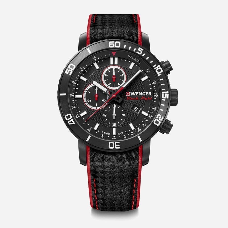 Vista principal Relógio Wenger Masculino em Couro Bicolor Wenger