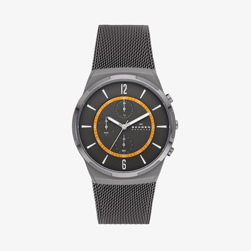 Vista principal Relógio Skagen Masculino em Aço Grafite skagen