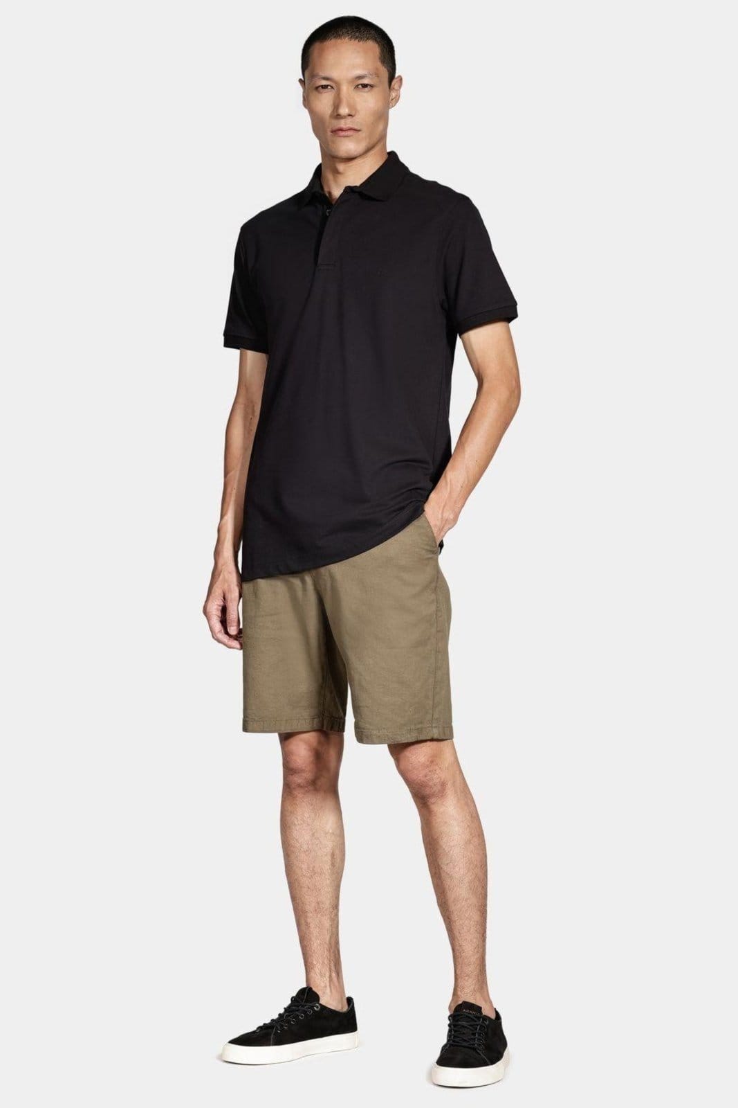 Vista 2 Bermuda Aramis Chino Clássica Canvas Militar Aramis verde