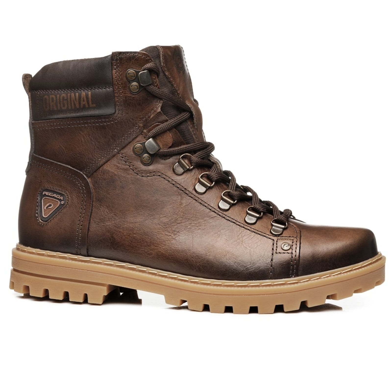 Vista principal Coturno Pegada 181505-09 Masculino PEGADA castanho