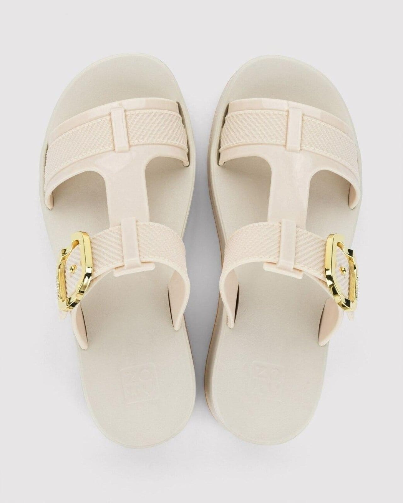 Sandália Plataforma Zaxy New Up Off-white