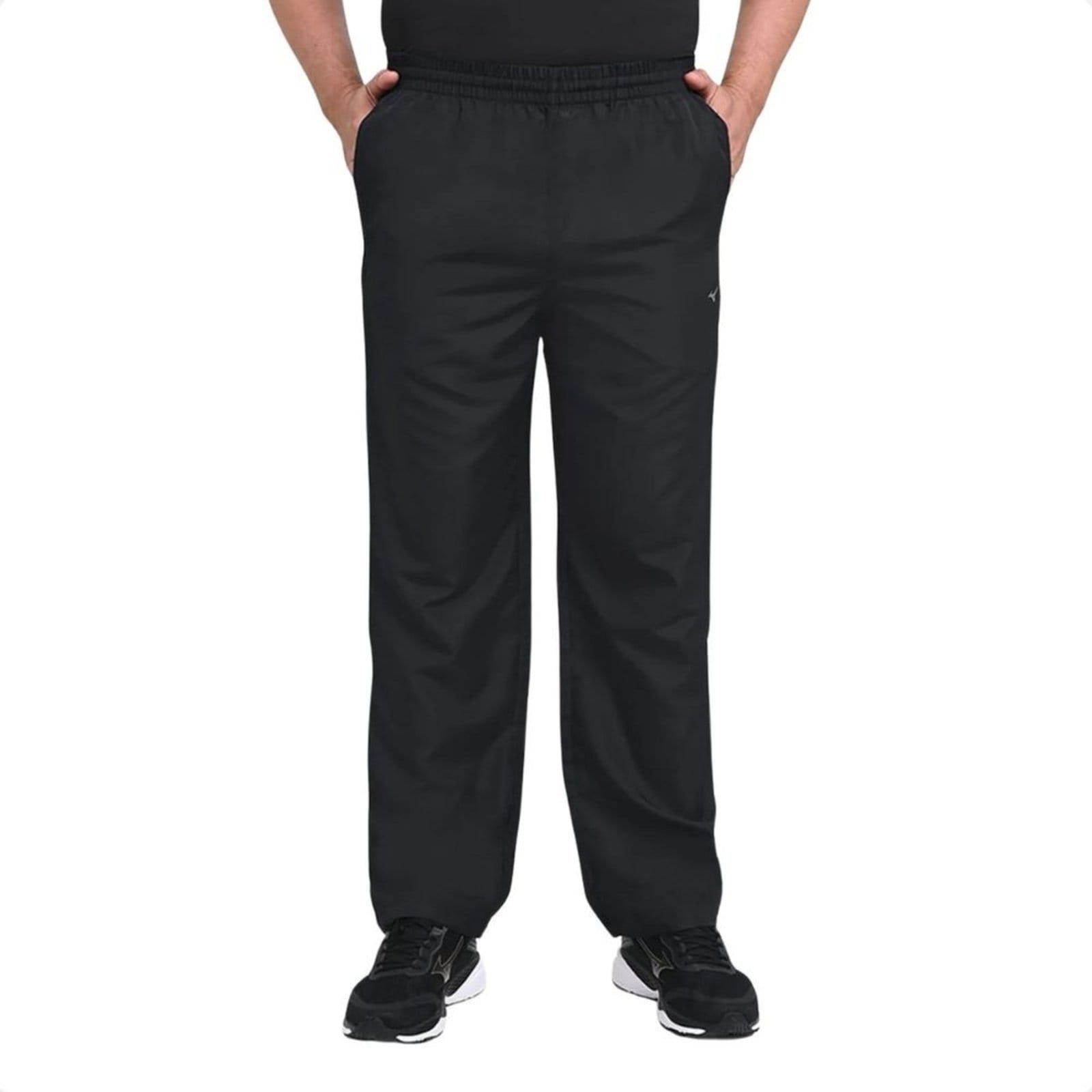 Calca Masculina Nylon Mizuno Basica Preta