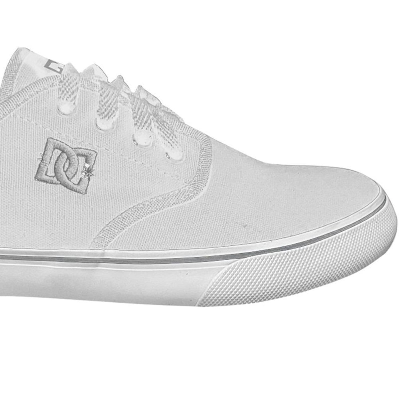 Vista 2 Tênis DC Shoes DC District WT24 Masculino White/Grey/White DC Shoes branco white