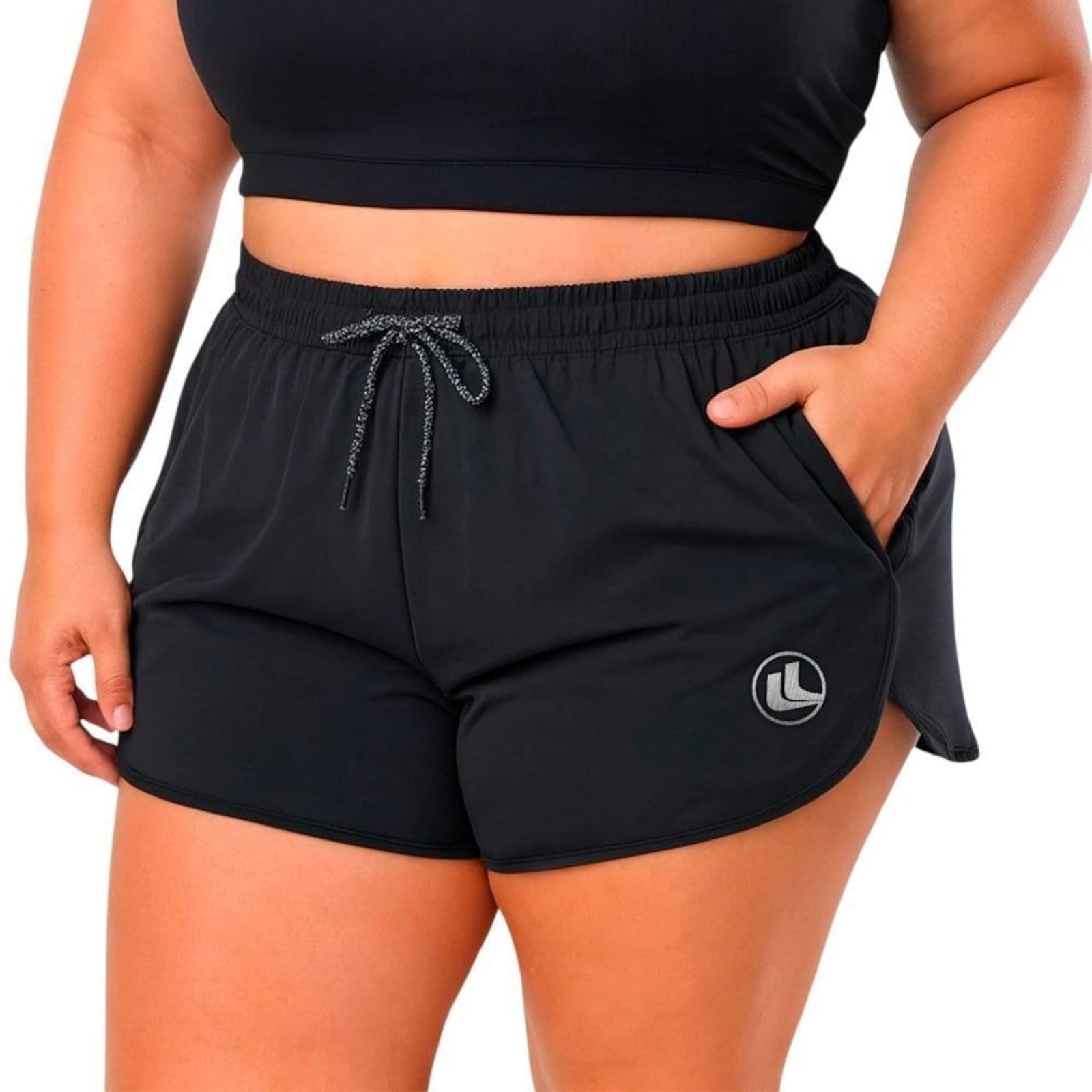 Short Esporte Legal Sports Easy Plus Size Feminino