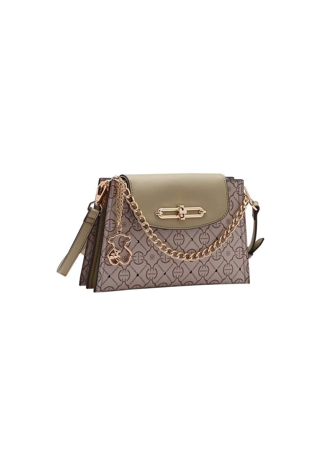 Bolsa Feminina Chenson Classic Cristal Original 3485363 Natural
