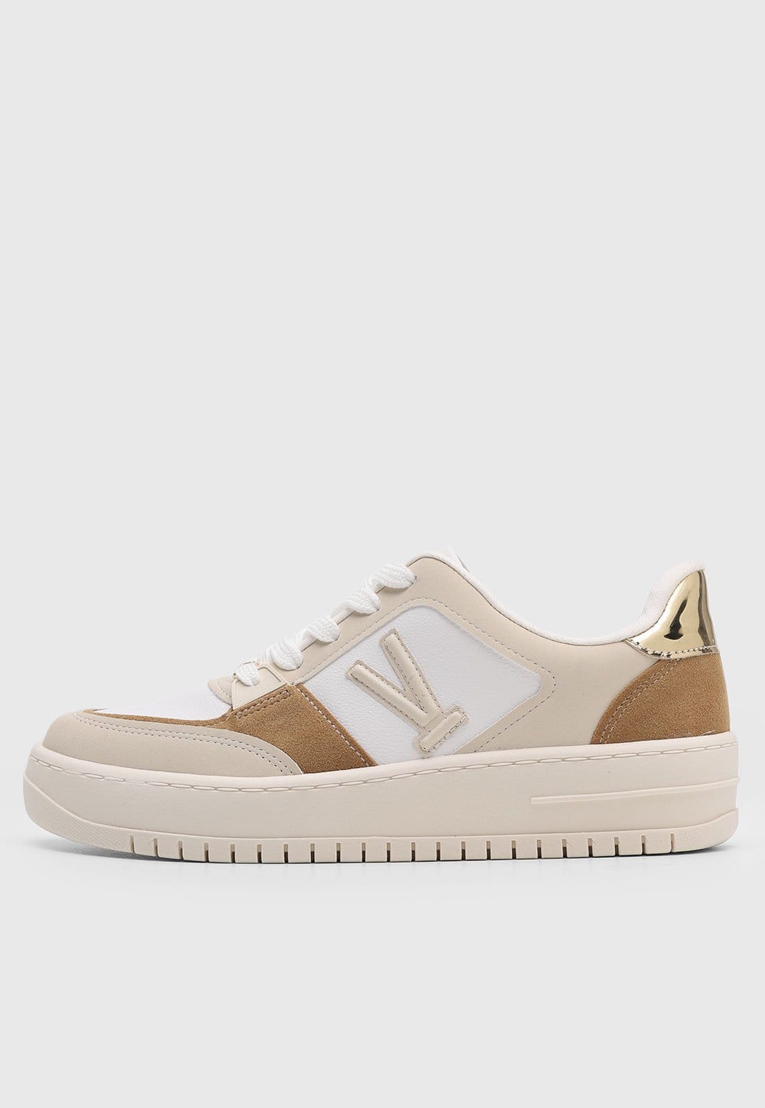 Tênis Feminino Vizzano Detalhe Dourado