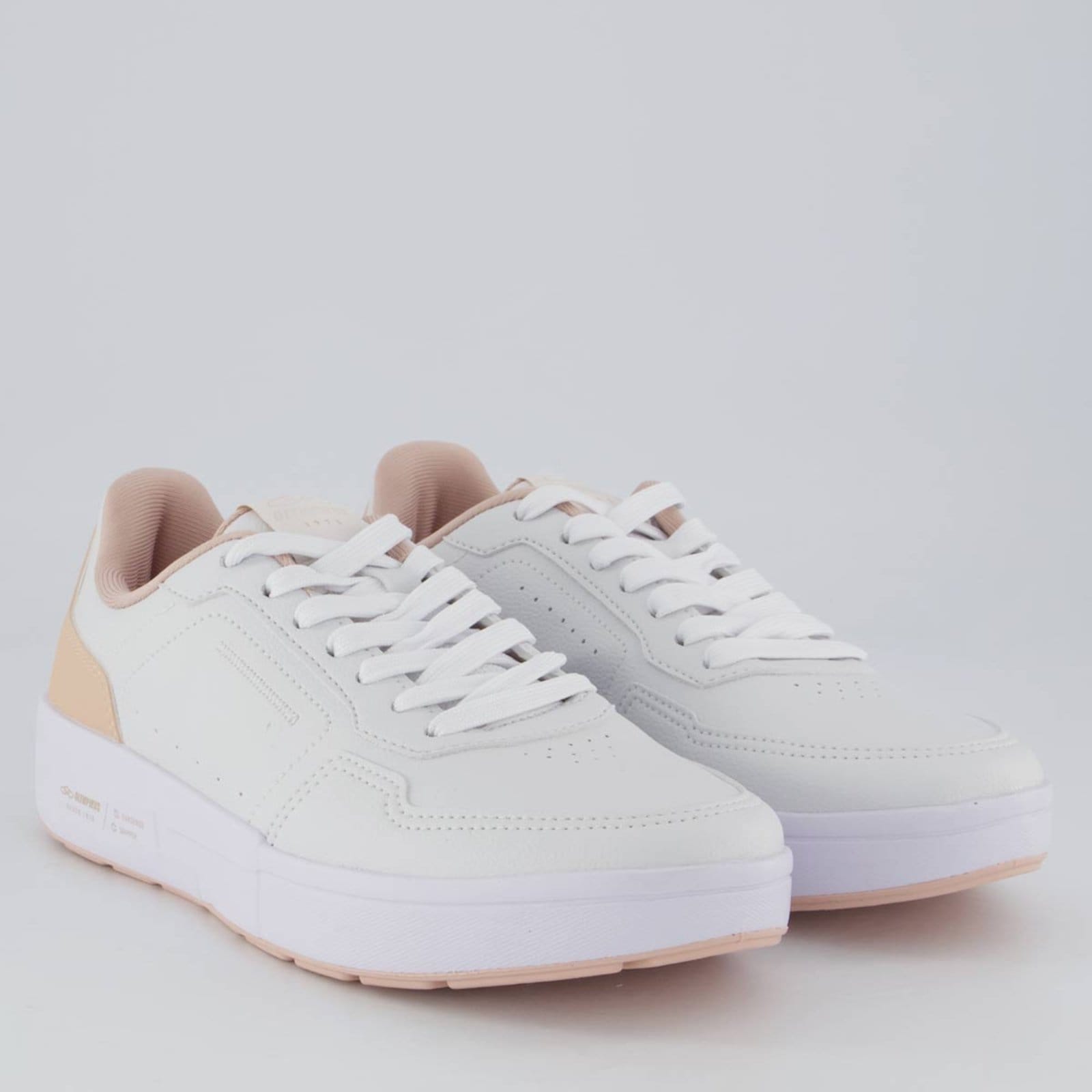 Vista 2 Tênis Olympikus Versa Feminino e Rosê OLYMPIKUS branco