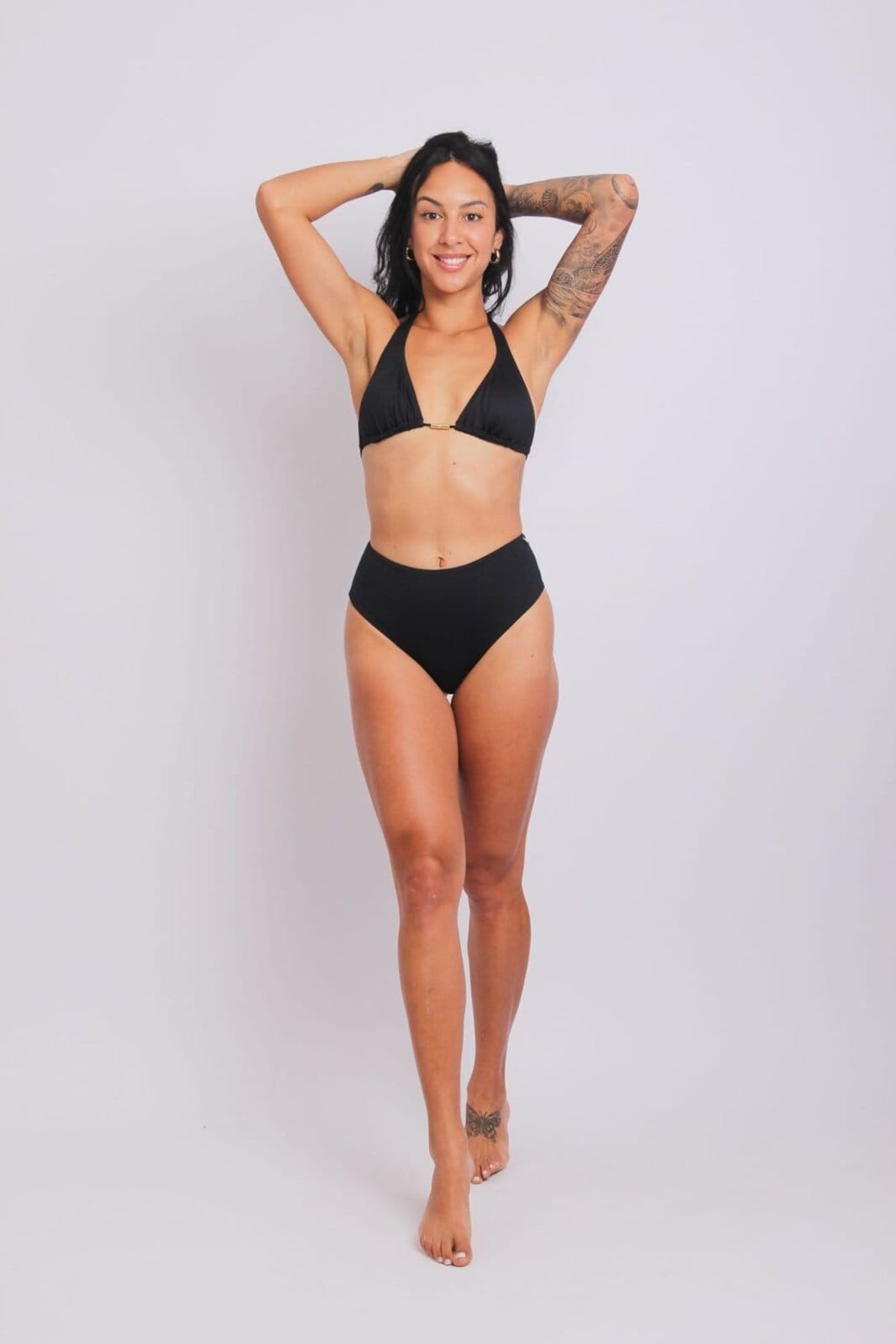 2434 - Calcinha de Biquíni Fio Duplo Lateral Larga Duna Casual