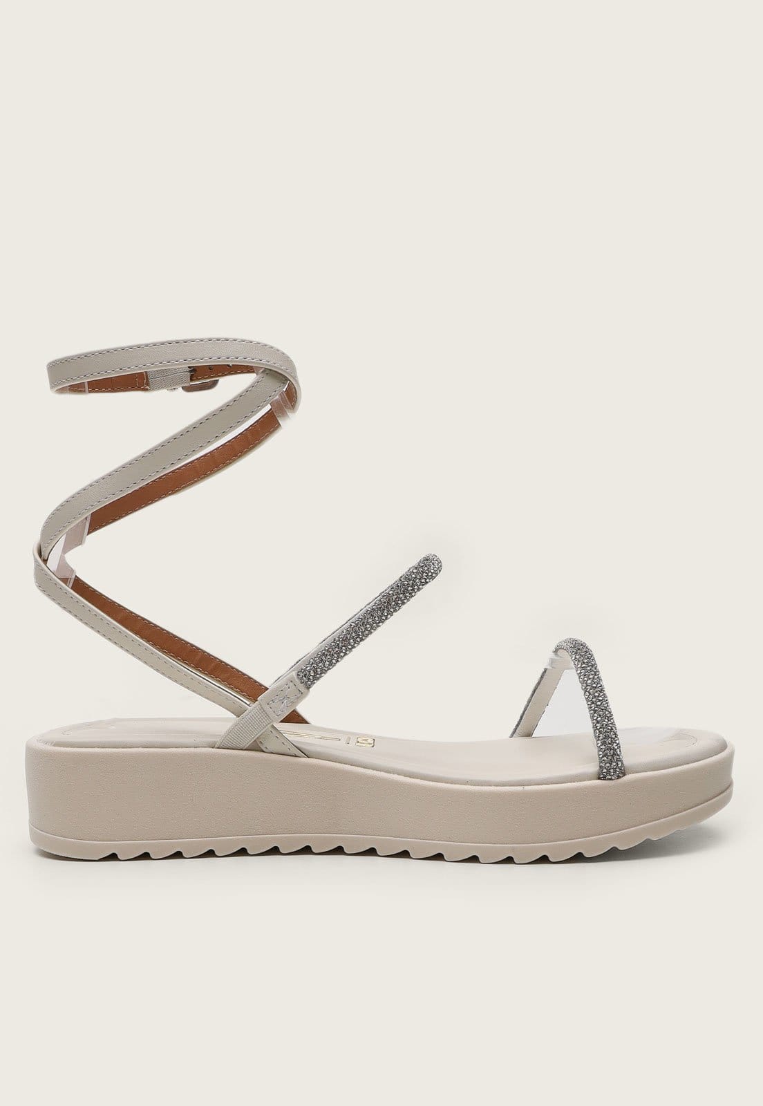 Vista 2 Sandália Vizzano Pedraria Off-White VIZZANO off-white white