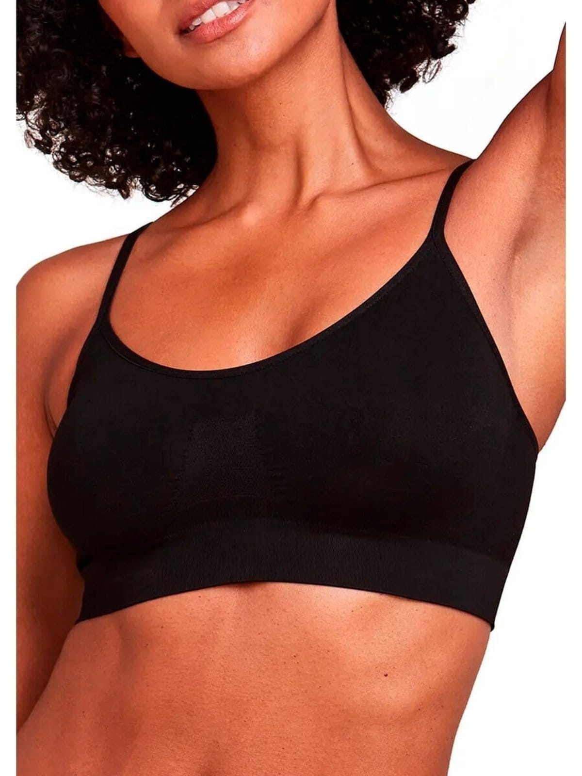 Vista 2 Kit com 4 Top sem Aro e sem Bojo Hope S21020 Hope preto