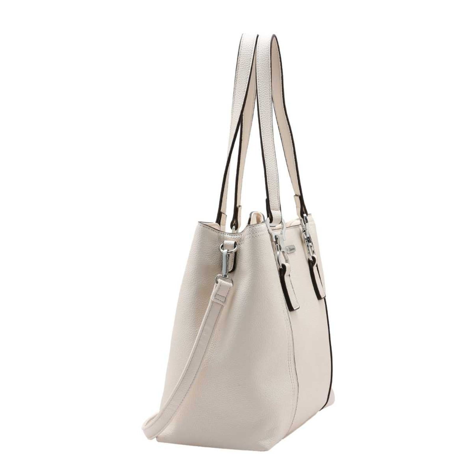 Vista 2 Bolsa Feminina Chenson Textura Delicada 3485327 OFF WHITE Chenson off-white white