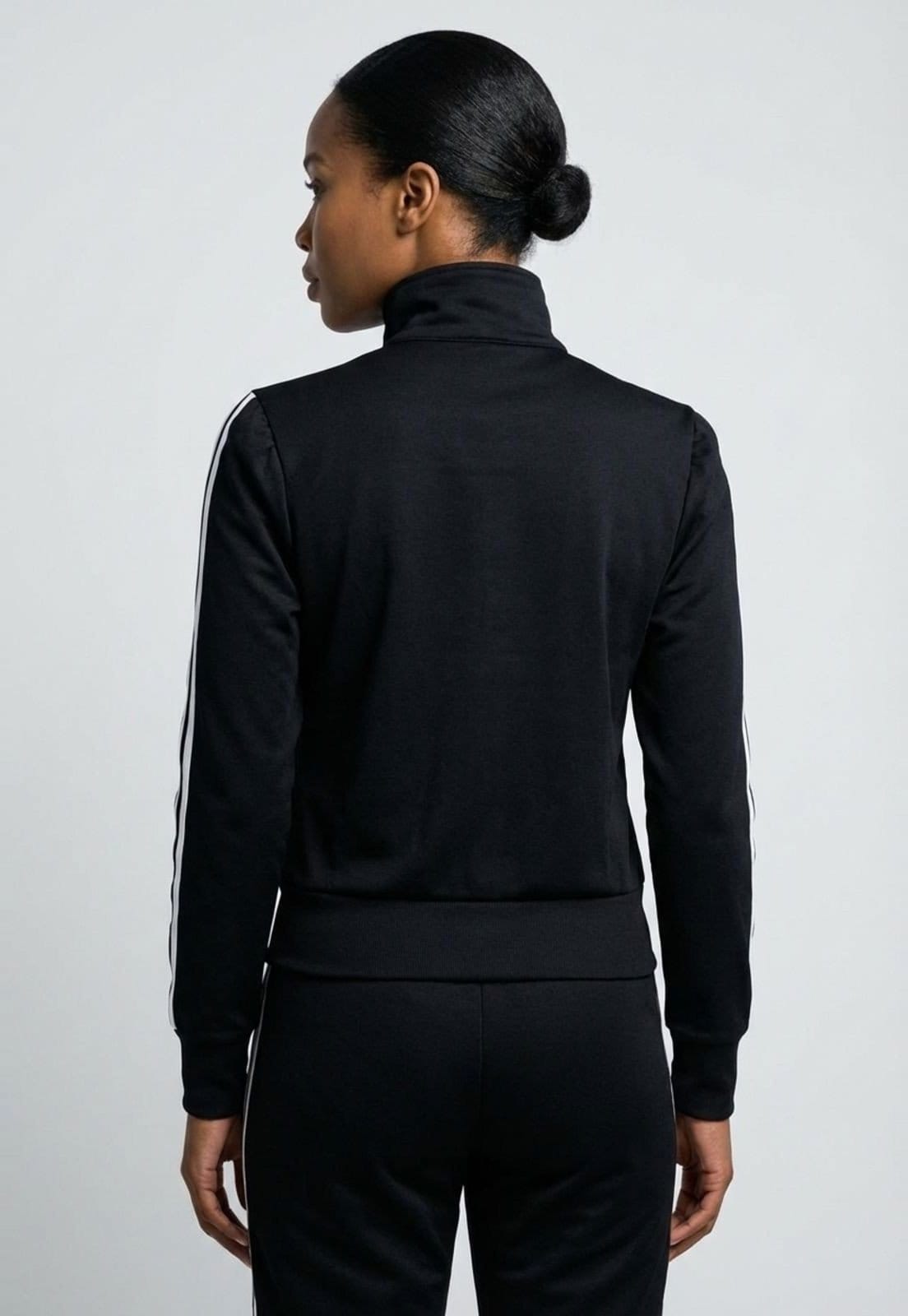 Vista 2 Jaqueta Feminina adidas Originals FB TT Preta adidas Originals preto