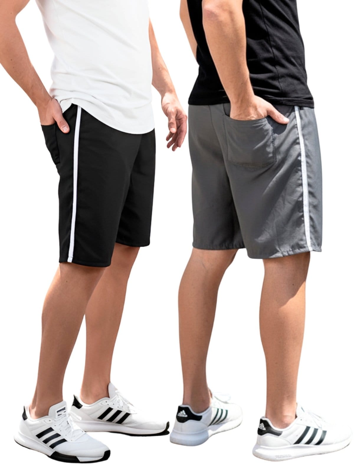 Kit 2 Bermuda Masculina Short Tactel Academia Treino