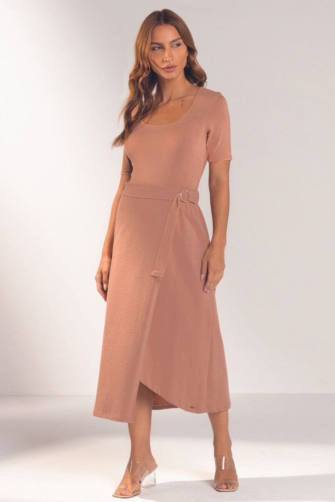 Saia Feminina Transpassada Marialícia