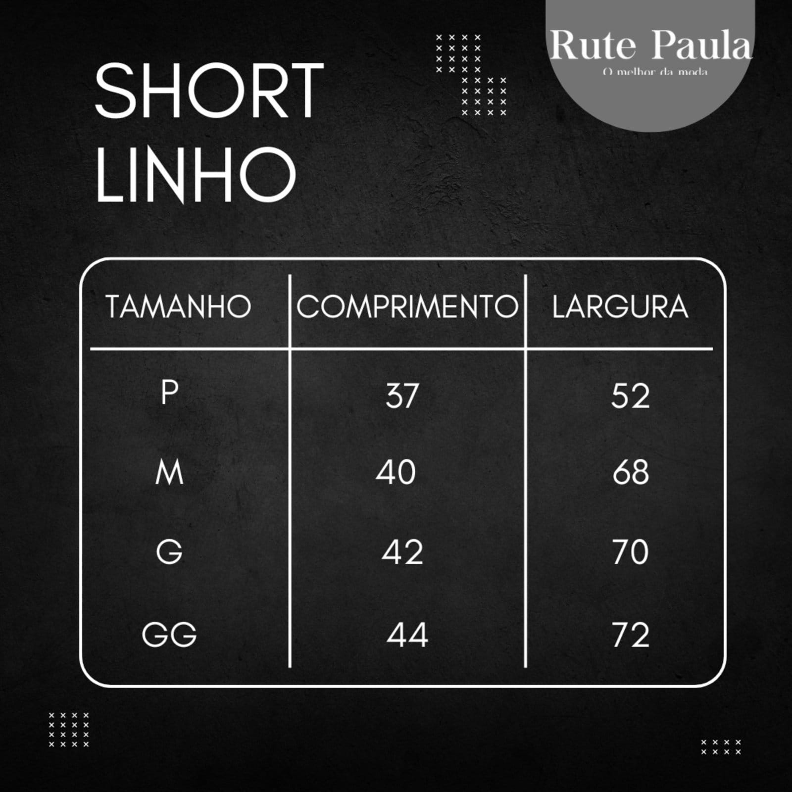 Vista 2 Short Linho Masculino Mauricinho Bermuda Curta Moda Casual Confortavel Rute Paula preto