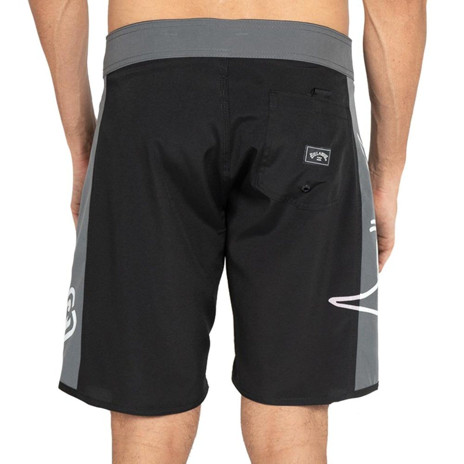 Vista 2 Bermuda Billabong Scoop Pro 19 SM26 Masculina Billabong preto