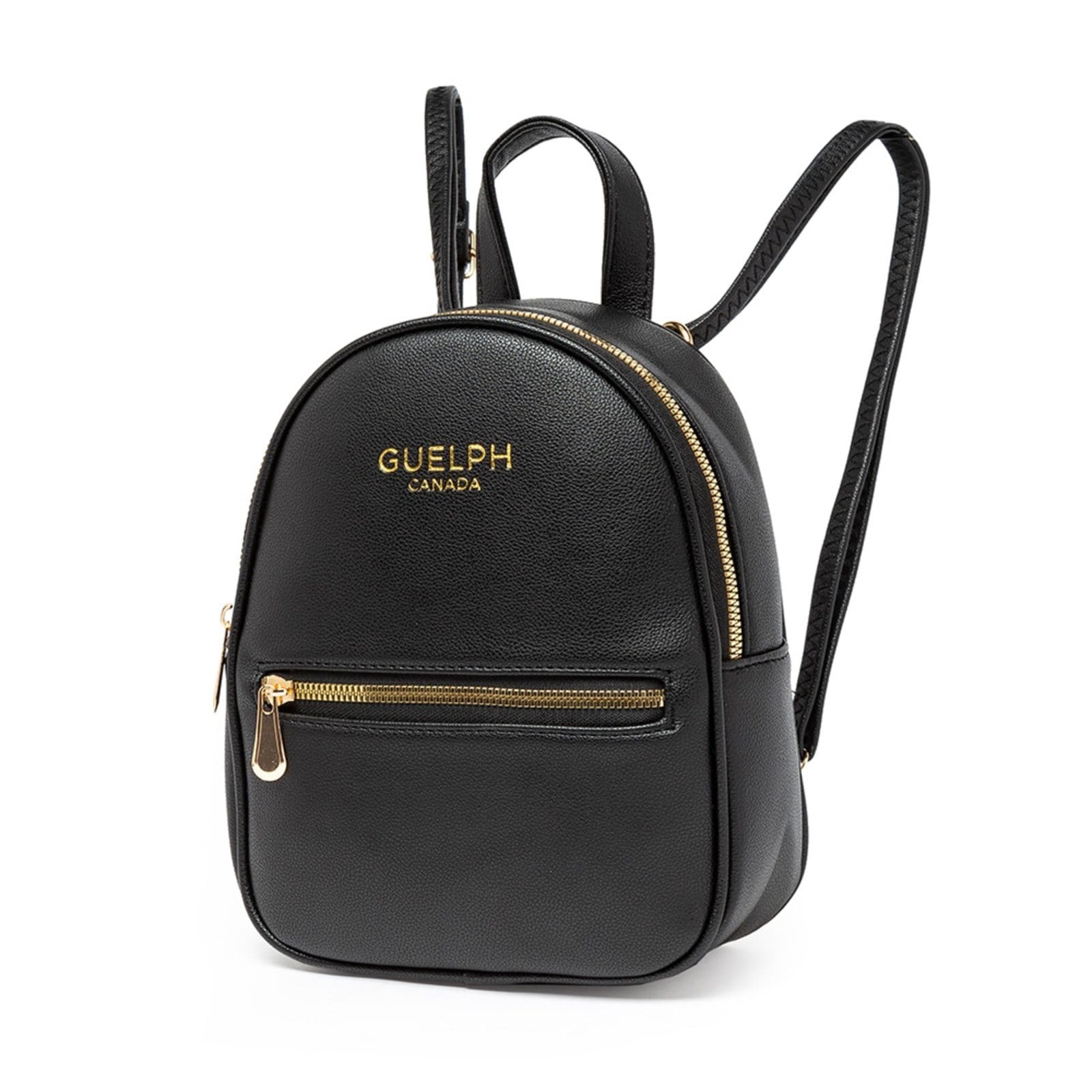 Vista 2 Bolsa Feminina Mini Mochila Guelph Moderna Estilosa GUELPH preto