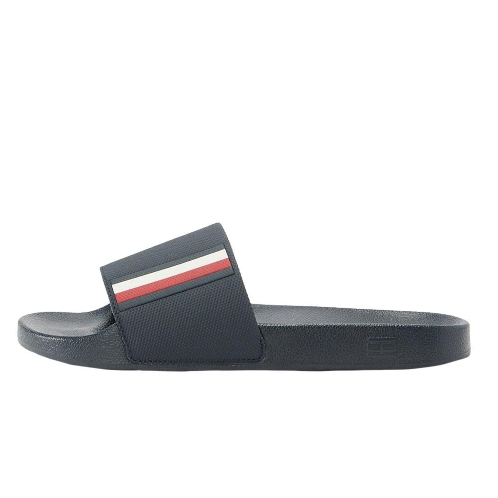 Chinelo Tommy Hilfiger Corporate Textured Pool Slide Desert