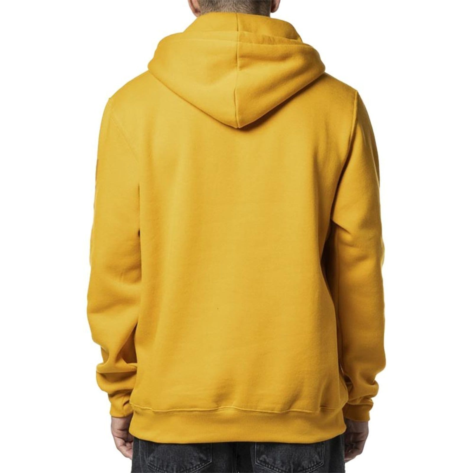 Vista 2 Moletom RVCA Canguru Anp 280G WT24 Masculino Mostarda RVCA amarelo