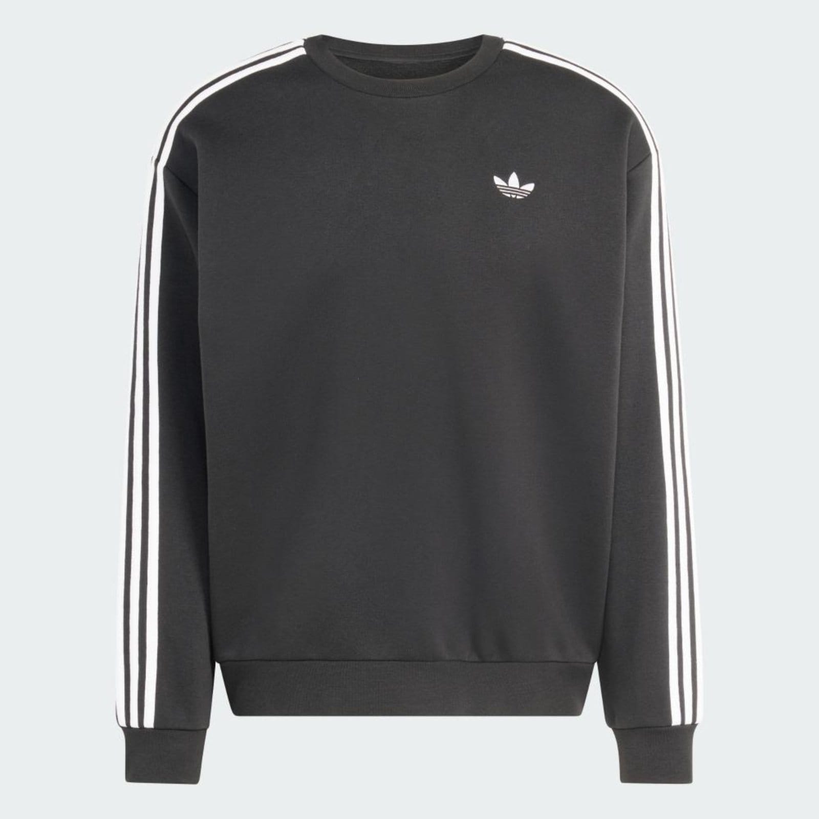 Vista 2 Blusa ADICOLOR Três Listras OVERSIZED CREWNECK adidas Originals Adidas preto