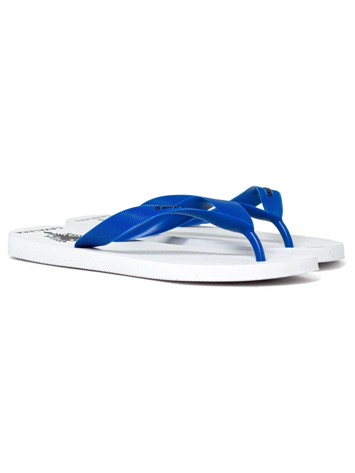 Vista 2 Chinelo Cavalera Águia Borracha Tiras Conforto Sandália Masculino Cavalera branco