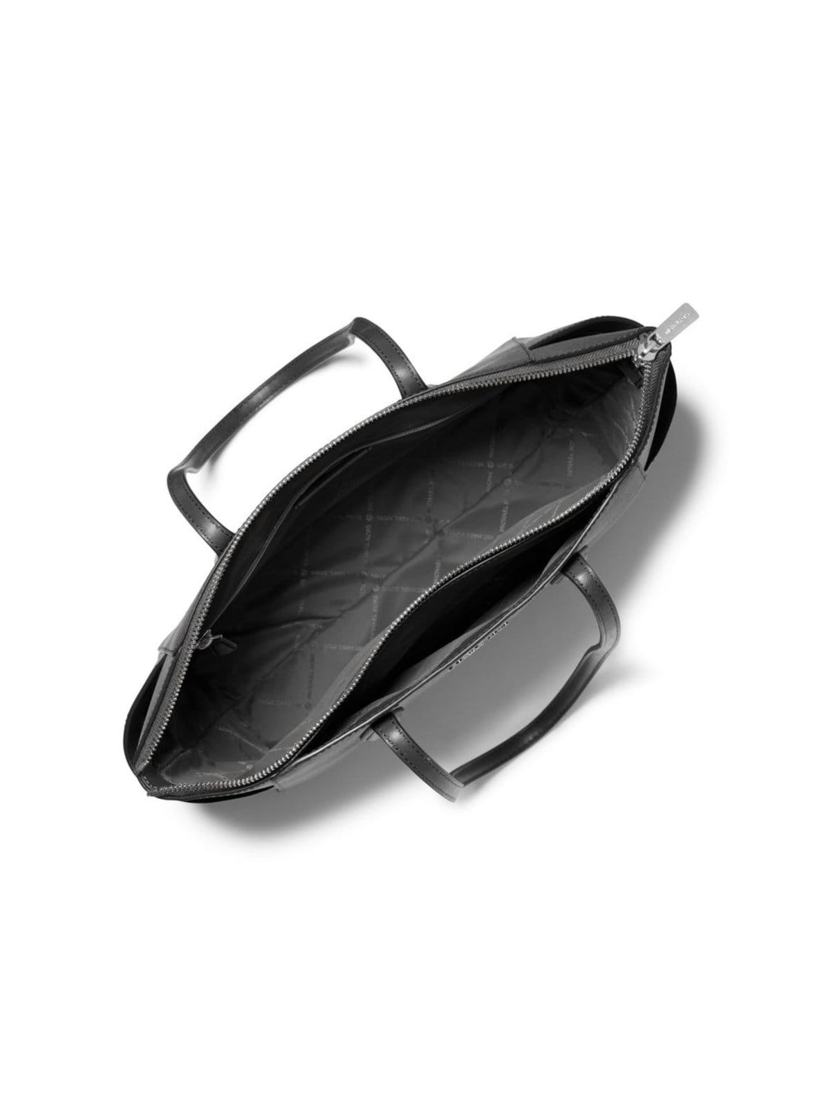 Vista 2 Bolsa Tote Marilyn Em Couro Média 35F5S6AT2L001 Michael Kors preto