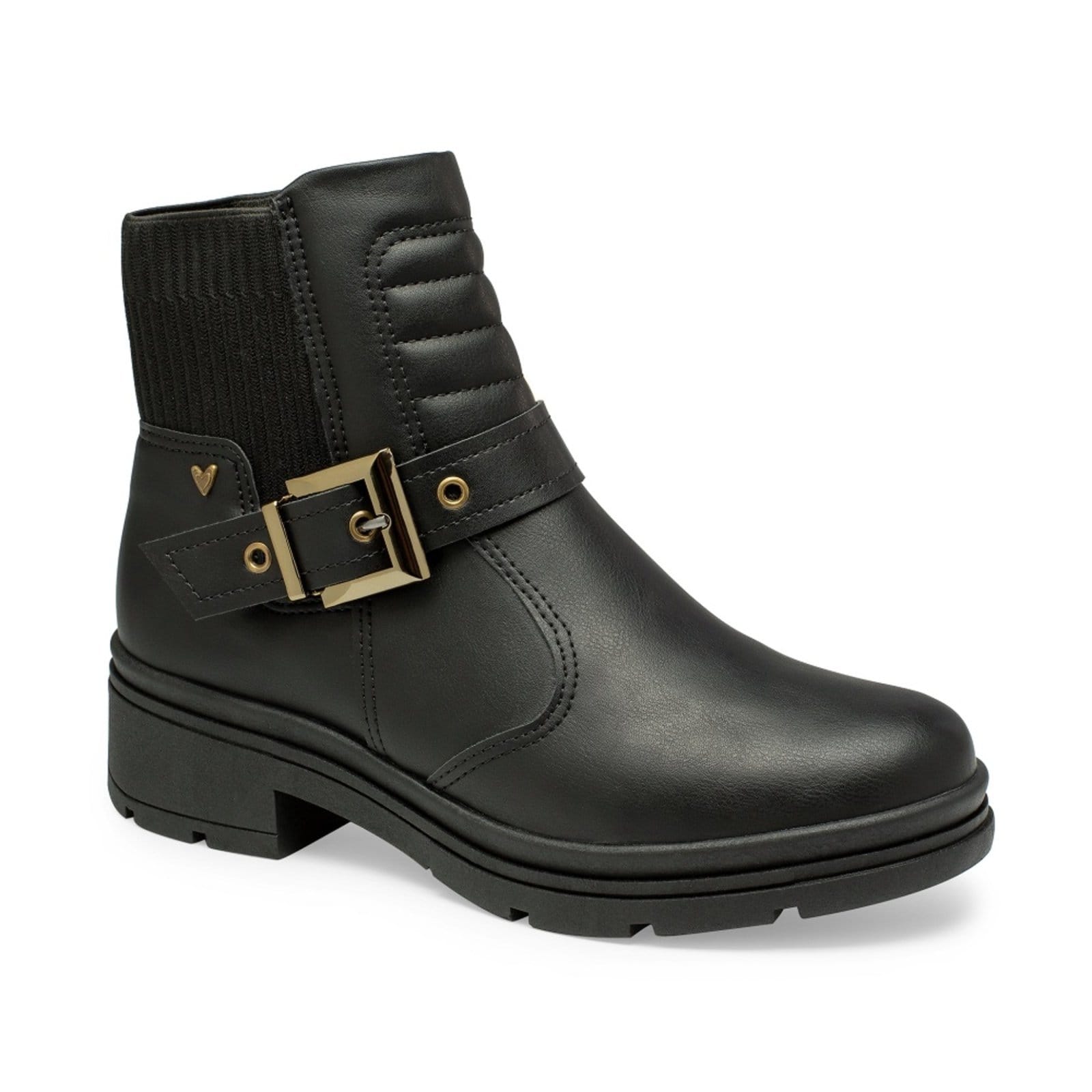 Bota Cano Curto Mississipi ME011 Feminina - Preta