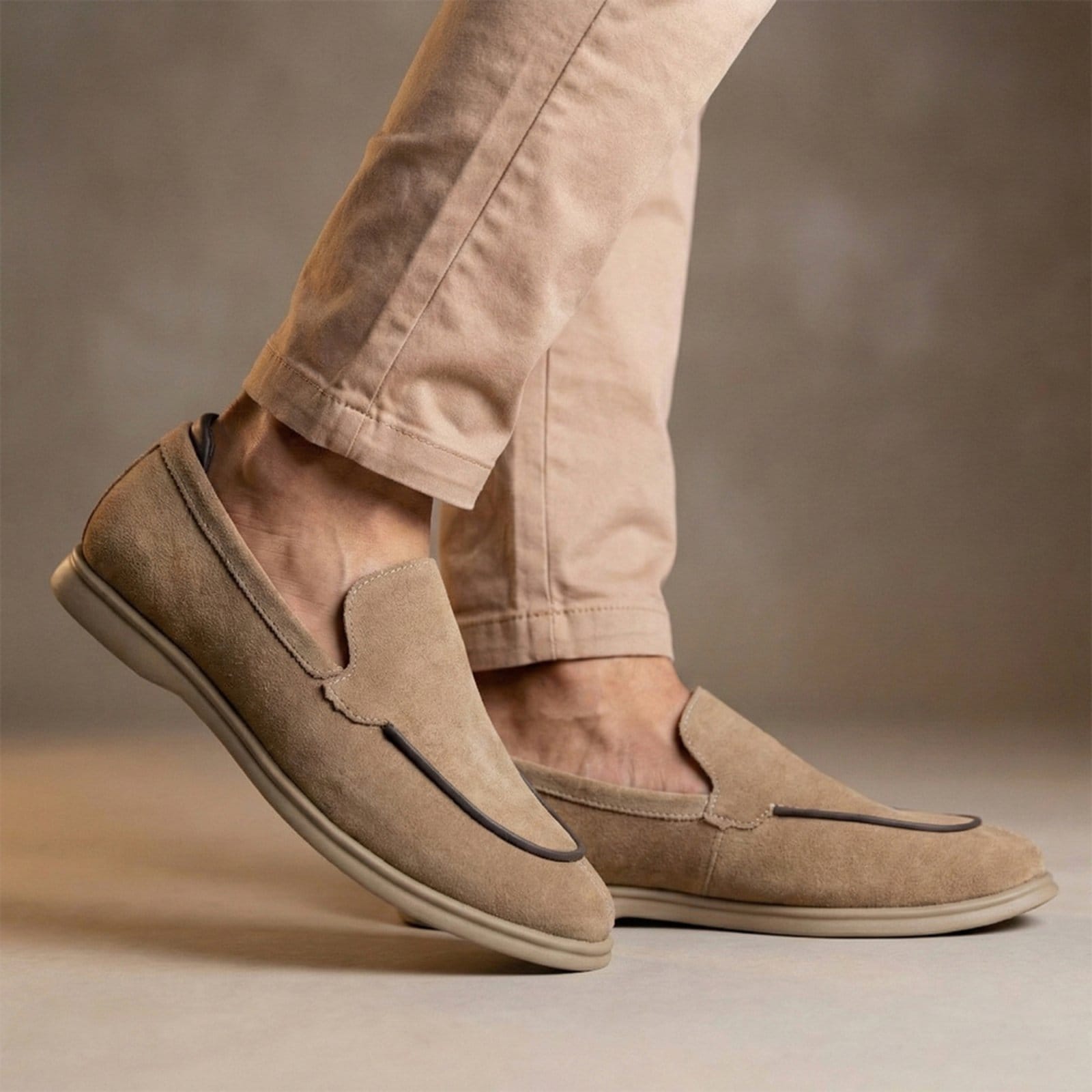 Sapato Em Couro Loafer Masculino Belgravia Easy Fit Conforto