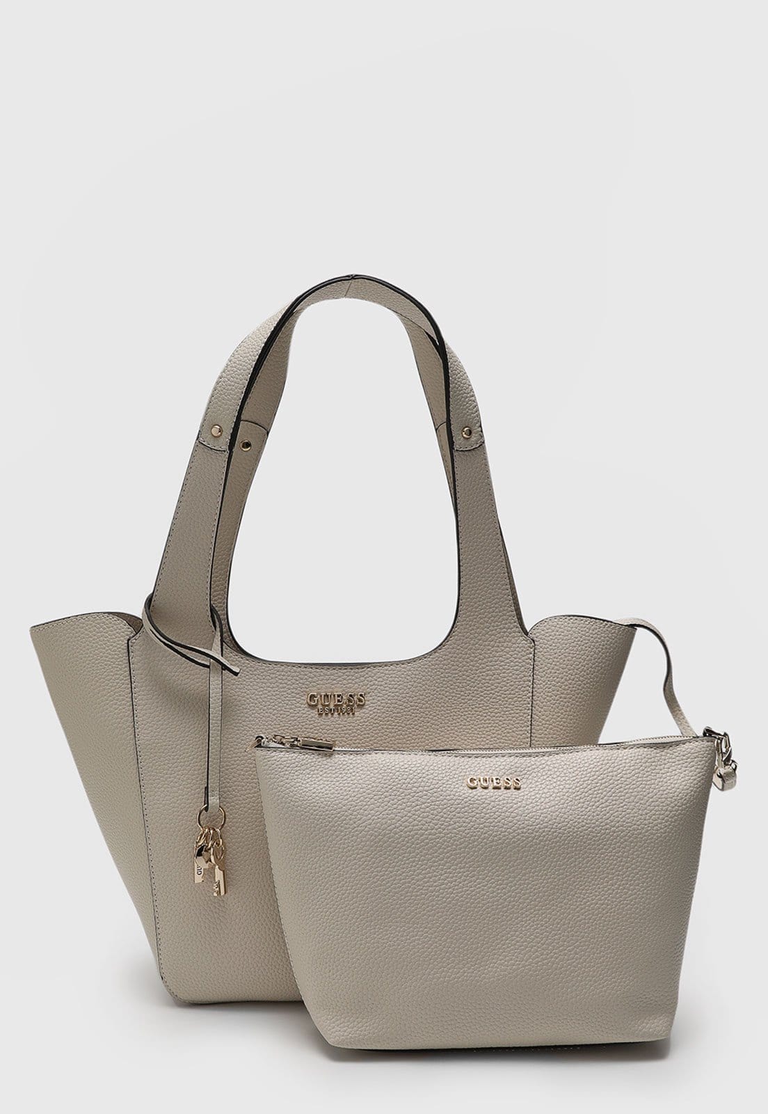 Bolsa Tiracolo Guess Helina Tote Off-White