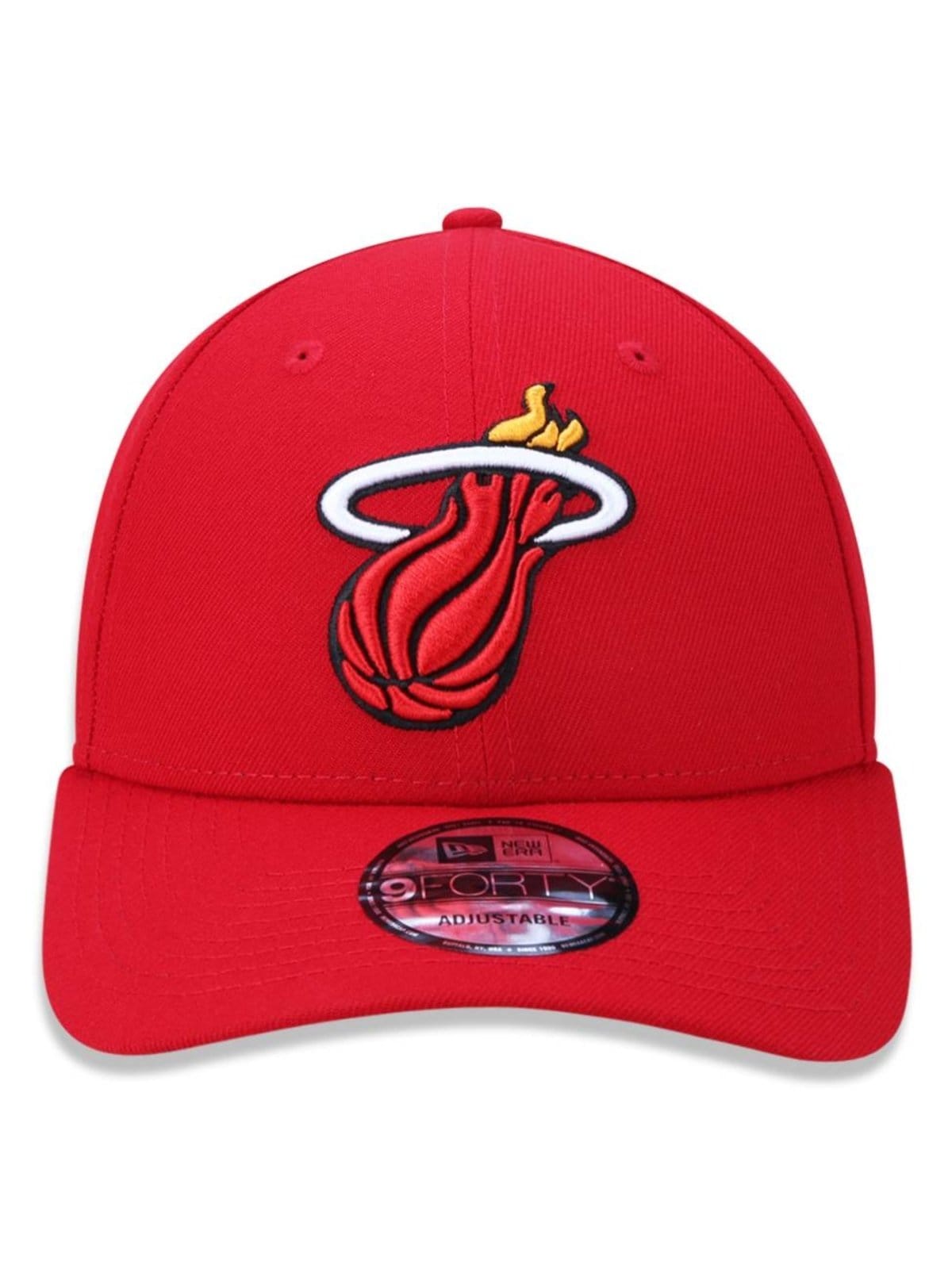 Vista 2 Boné New Era 9forty Snapback Miami Heat new era vermelho