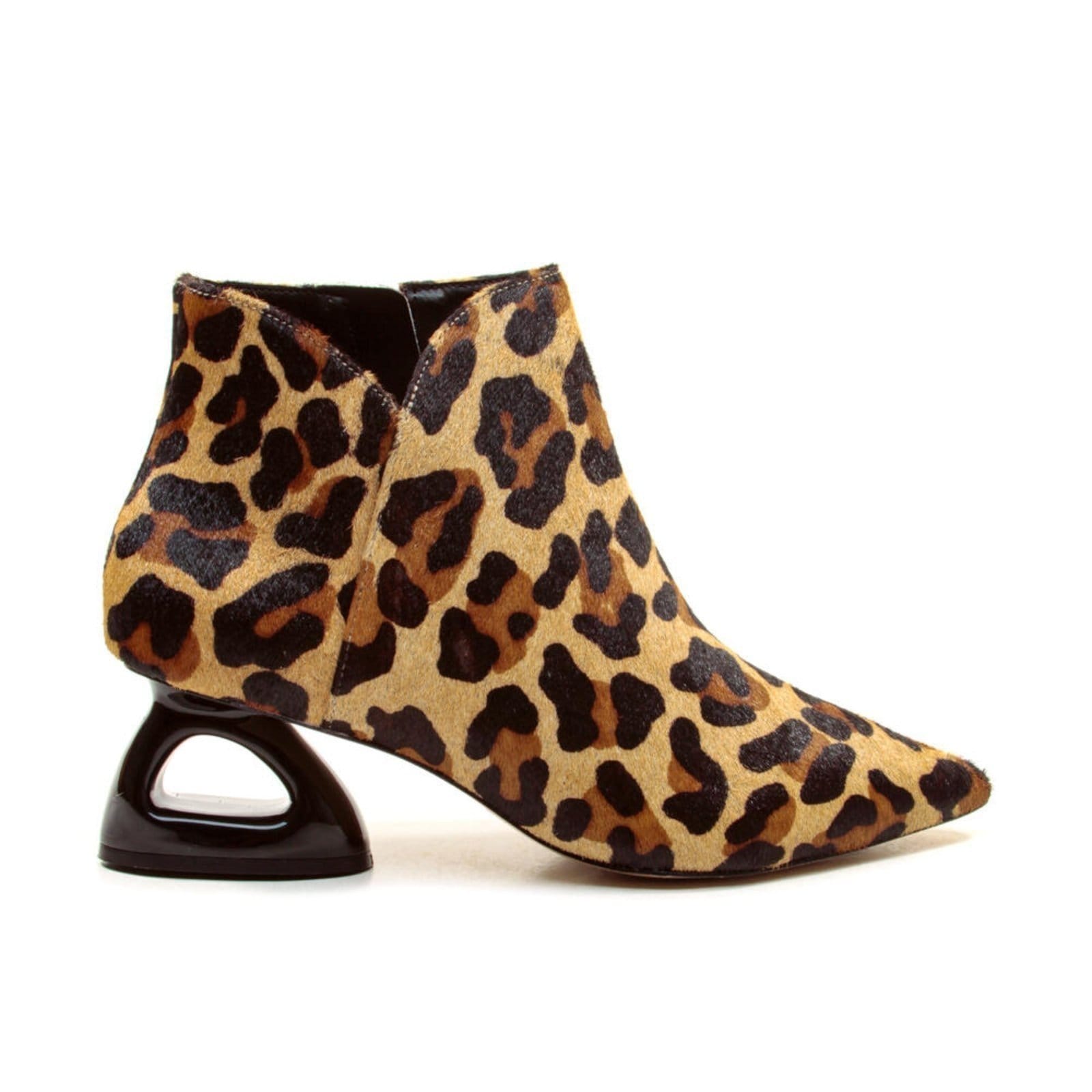 Vista principal Bota Couro Onça Cano Curto Cecconello 2449001-9 Cecconello onça claro