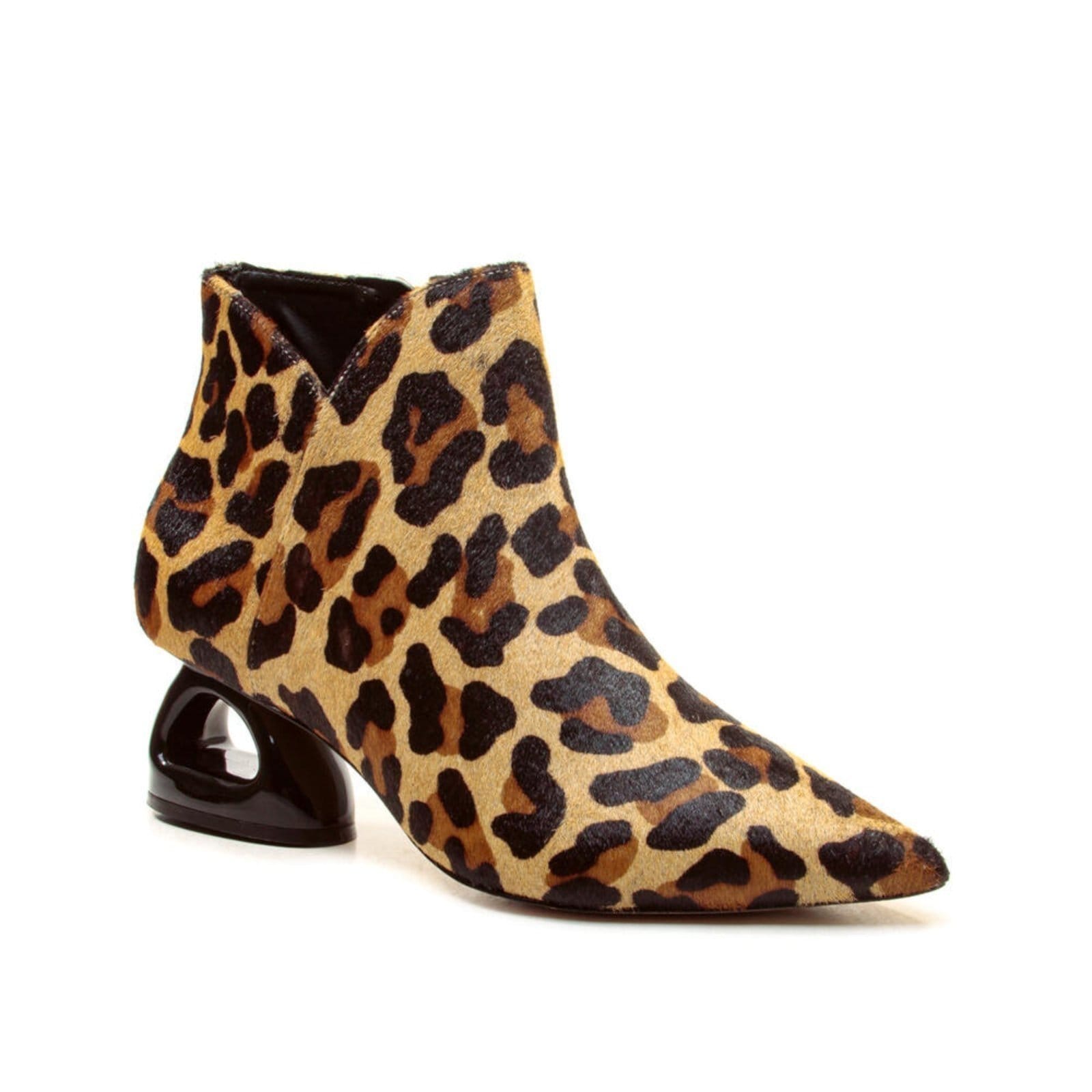 Vista 2 Bota Couro Onça Cano Curto Cecconello 2449001-9 Cecconello onça claro