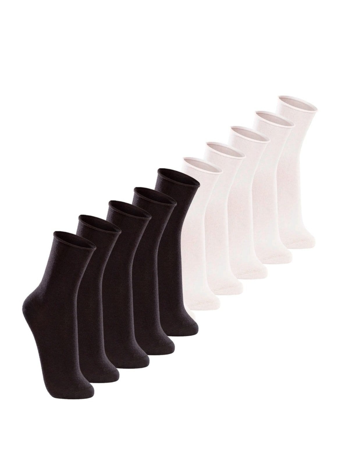 Kit com 10 Pares de Meias sem Punho Casual Lupo