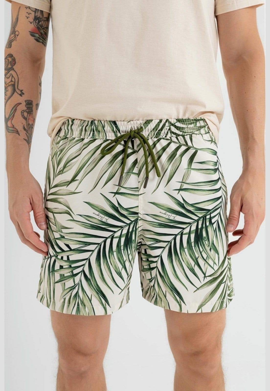Shorts Masculino em Microfibra The Philippines Off-White