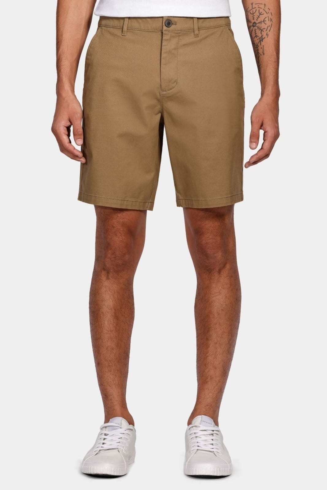 Bermuda Aramis Chino Clássica Sarja Cáqui